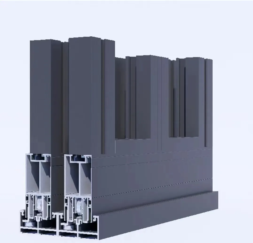 Aluminum Sliding Double Layer Window